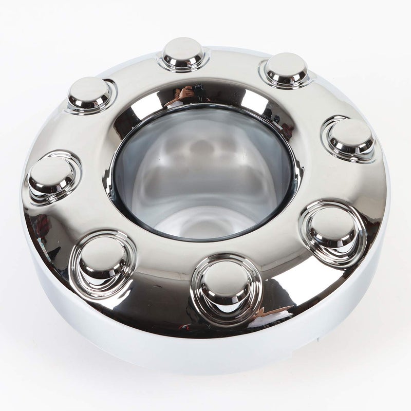 PPCovers 2PCS Replacement for 2005-2018 F-350 F350 Dually Front 4X4 Open Chrome Wheel Center Hub Cap Replaces 5C3Z1130TA - Image 2
